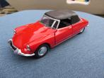 Welly Citroen DS 19 Cabriolet, Ophalen of Verzenden, Zo goed als nieuw, Auto, Overige merken