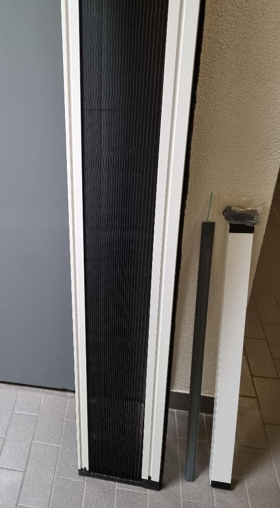 plisse hordeur, Doe-het-zelf en Verbouw, Deuren en Horren, Ophalen, 80 tot 100 cm, Hordeur, Zo goed als nieuw