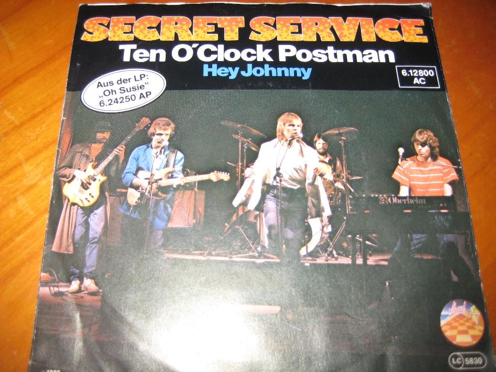 Secret Service: Ten o`clocki postman, Cd's en Dvd's, Vinyl Singles, Ophalen of Verzenden, Zo goed als nieuw, Pop, Single