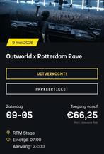 Rotterdam Rave Outworld - Klangkuenstler Tickets, Twee personen