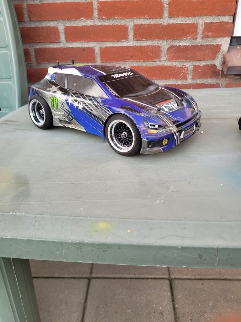 Traxxas rally 1/16 brushless, Hobby en Vrije tijd, Modelbouw | Radiografisch | Auto's, Ophalen of Verzenden, Gebruikt, Schaal 1:16