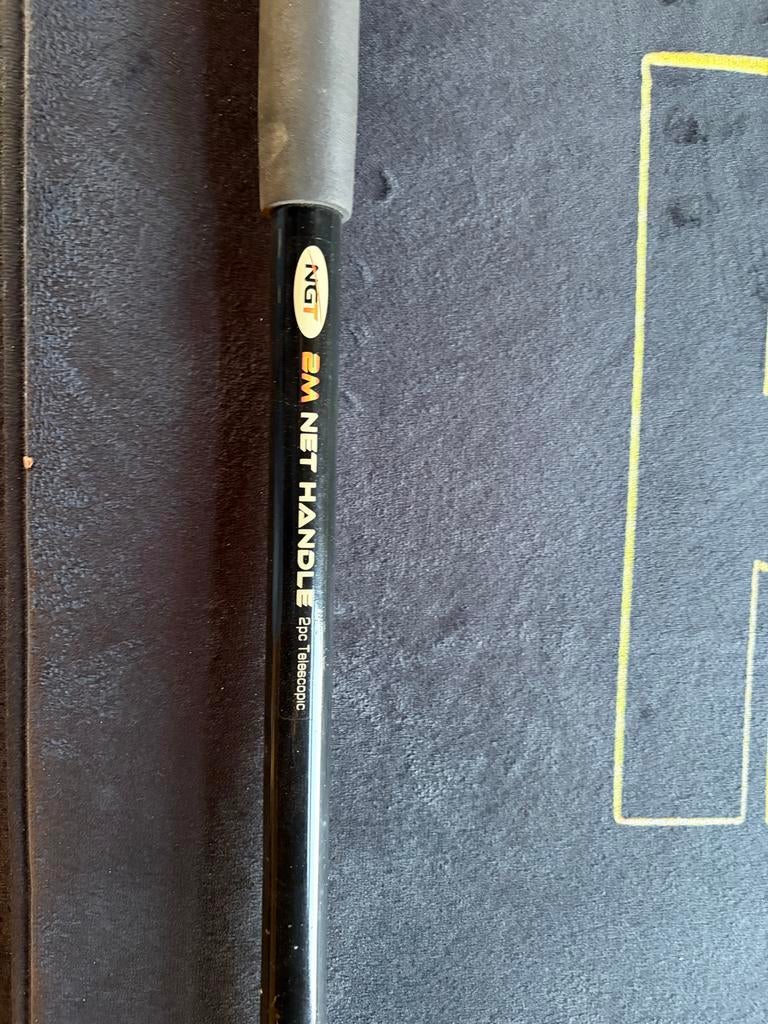 Schepnet steel - Telescoop 2 meter (NGT), Ophalen of Verzenden, Gebruikt, Net of Fuik