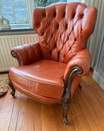 Chesterfield stoel, Ophalen, Gebruikt, 75 tot 100 cm