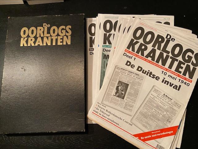 de oorlogskranten in box 1-10, Ophalen of Verzenden, Nederland