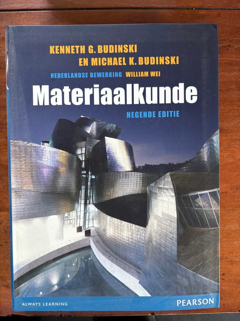 Materiaalkunde - Negende Editie, Boeken, Studieboeken en Cursussen, Ophalen of Verzenden, Beta, Gelezen, HBO