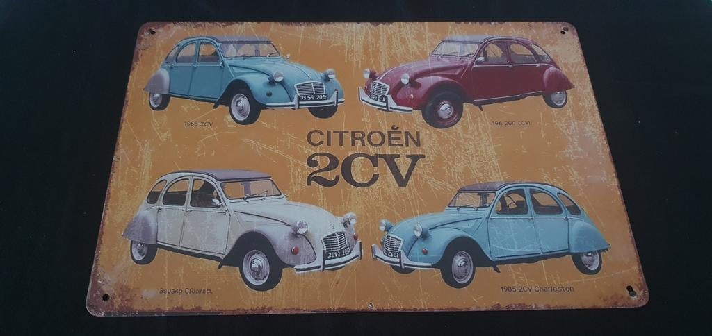 Wandbord Citroën, Ophalen of Verzenden, Nieuw, Auto's