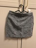 Grijze korte klassieke rok skirt M nieuw wol, Maat 38/40 (M), Nieuw, Ophalen of Verzenden, Grijs