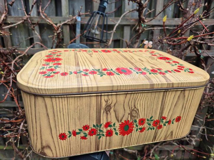 Groot vintage cote d'or blik, trommel, Verzamelen, Blikken, Gebruikt, Overige, Ophalen of Verzenden