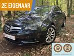 Opel Cascada 1.6 Turbo Cosmo 2e eig, zwart met brandy, vol !, Auto's, Opel, Voorwielaandrijving, Euro 5, Gebruikt, 4 cilinders