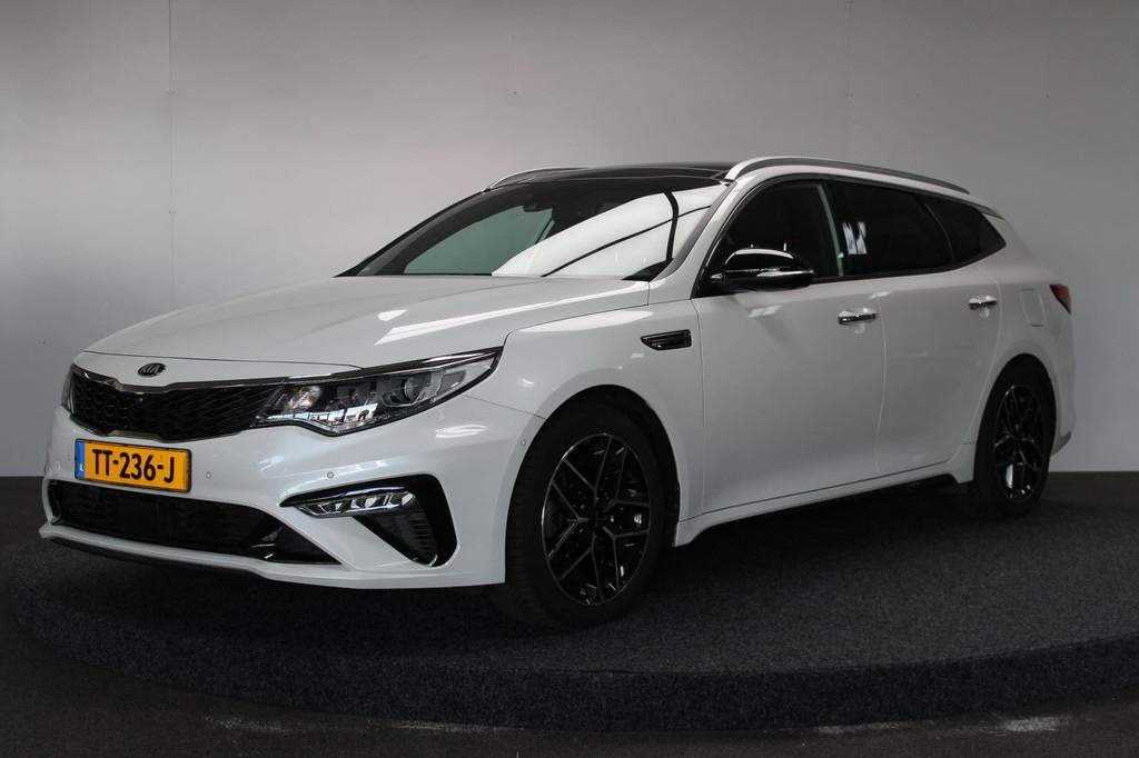 Kia Optima Sportswagon 1.6 T-GDI GT-Line|Rijklaar prijs|Pano, Auto's, Kia, 12 maanden, 15 km/l, Gebruikt, 4 cilinders