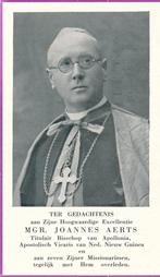 Aerts Joannes 1880 Swolgen 1942 Nieuw Guinea  Oorlog, Verzamelen, Ophalen of Verzenden, Bidprentje