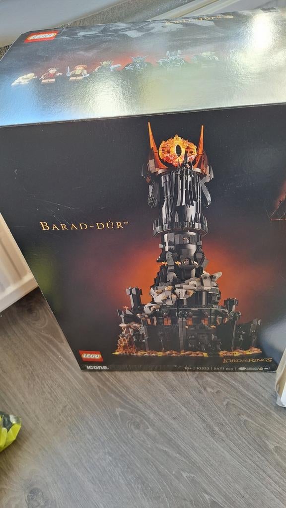Lego Icons Lord of the Rings Barad-Dûr 10333 Nieuw, Ophalen of Verzenden, Nieuw, Complete set, Lego