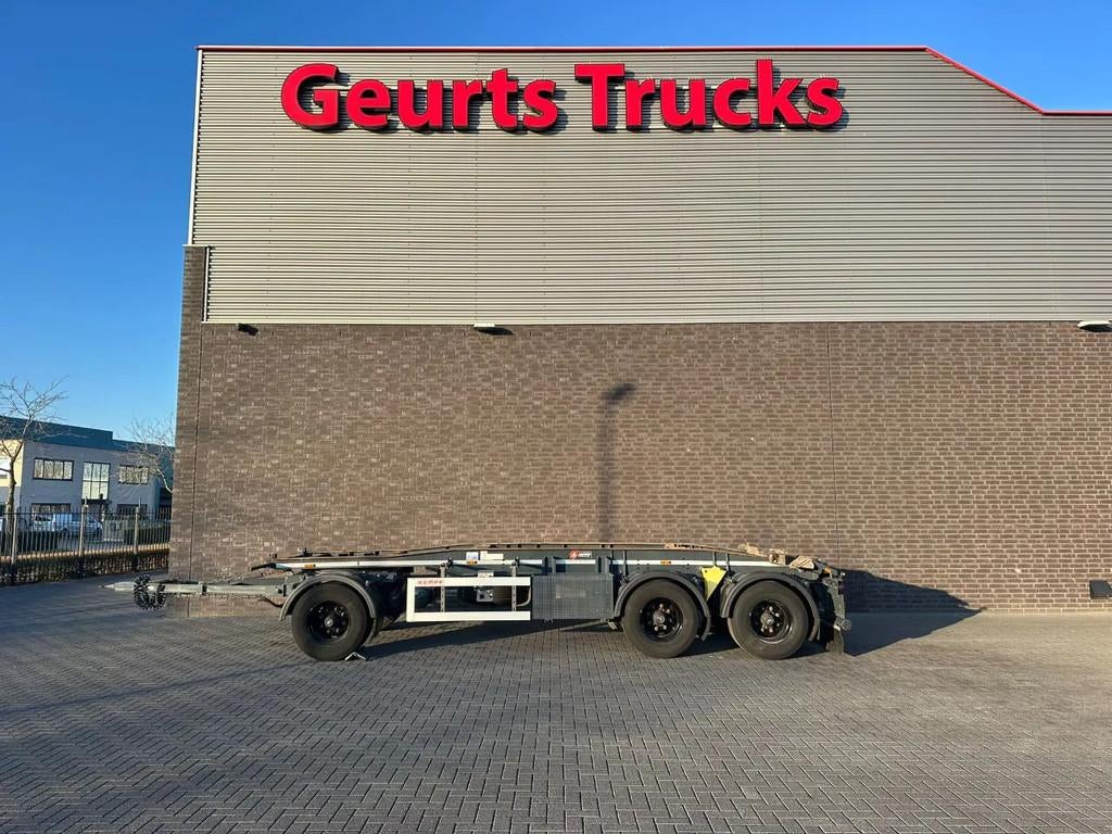 Kempf 3 ASSIE CONTAINER AANHANGER (bj 2023), Auto's, Vrachtwagens, Overige brandstoffen, Bedrijf, Zilver of Grijs, Aanhangers en Opleggers