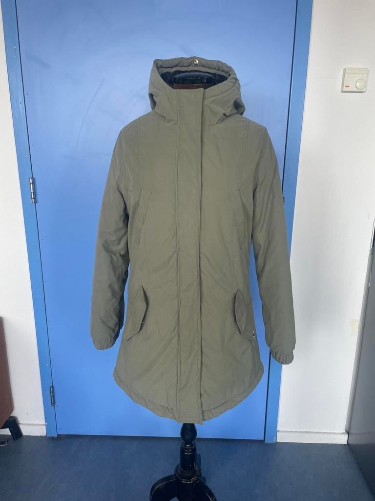 Guess jas, Kleding | Dames, Jassen | Winter, Ophalen of Verzenden, Gedragen, Maat 36 (S), Groen