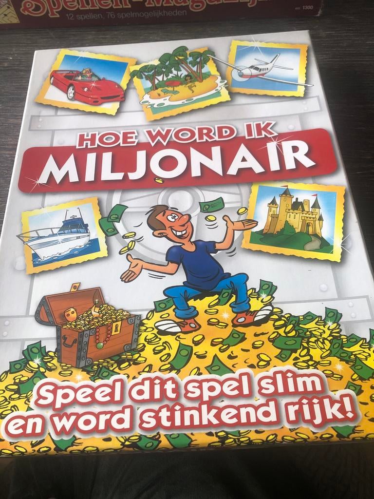 Hoe Word Ik Miljonair bordspel, Hobby en Vrije tijd, Gezelschapsspellen | Bordspellen, Ophalen of Verzenden, Gebruikt