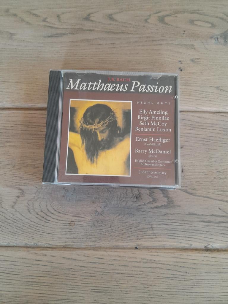 J.S. Bach Matthaeus Passion Highlights CD, Cd's en Dvd's, Ophalen of Verzenden