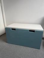 IKEA Stuva tafel met lade - blauw geverfd, Ophalen, Gebruikt, 1 of 2 laden, 50 tot 100 cm