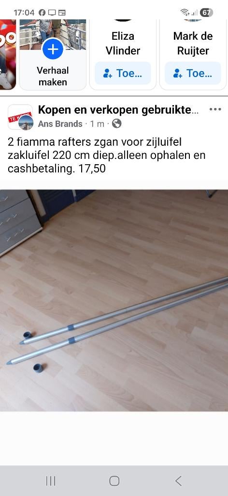 Rafters, Caravans en Kamperen, Ophalen, Zo goed als nieuw