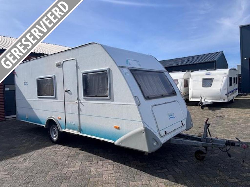Eifelland Holiday 500 bj.2001 met Stapelbed en Voortent!!!, Standaardzit, Bedrijf, 750 - 1000 kg, Eifelland