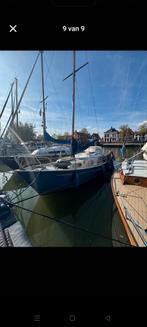 Houten Mast met Giek en 4 Zeilen - Lengte 8,60m, Watersport en Boten, Ophalen, Gebruikt, Minder dan 15 m²