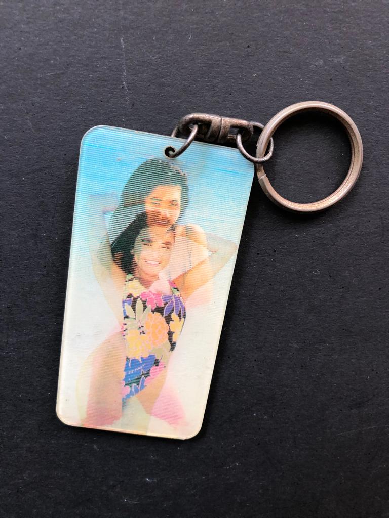 Retro sleutelhanger van ca. 6 cm, Verzamelen, Ophalen of Verzenden, Overige typen