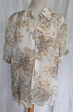 Dames bloes, maat 46, creme. Merk Gerry Weber., Kleding | Dames, Ophalen of Verzenden, Zo goed als nieuw, Maat 46/48 (XL) of groter
