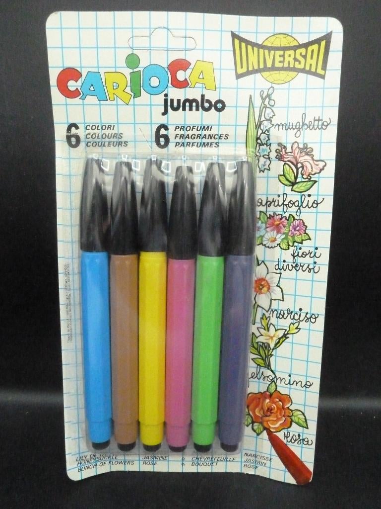 Carioca Jumbo dikke geur stiften jaren 80 vintage, Ophalen of Verzenden, Nieuw, Overige typen