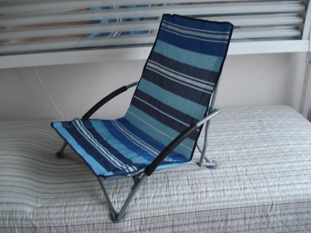 2 stuks Vida XLstrandstoelen, Ophalen of Verzenden, Zo goed als nieuw, Campingstoel