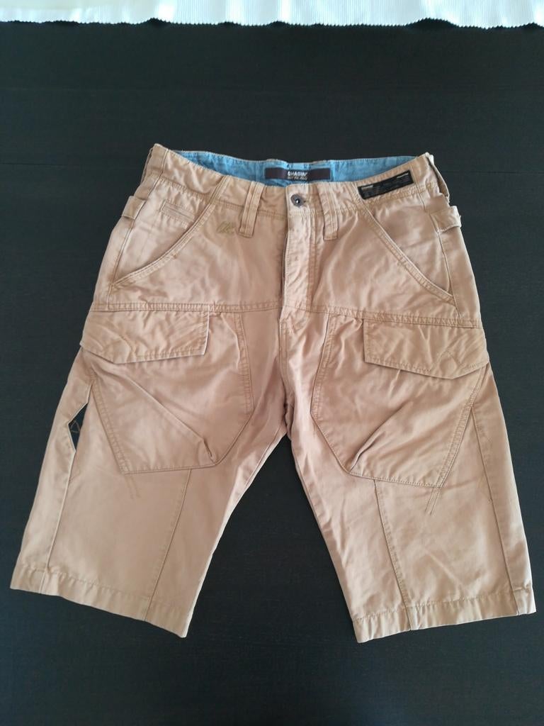 Chasin bermuda maat XS, Kleding | Heren, Broeken en Pantalons, Chasin, Beige, Ophalen of Verzenden, Zo goed als nieuw