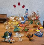 Mooie collectie 23 stuk Murano glas & Kristal glas, Ophalen of Verzenden
