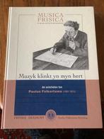 Muziekboek Musica Frisica Paulus Folkertsma Fryske Akademy, Ophalen of Verzenden, Zo goed als nieuw, Overige onderwerpen