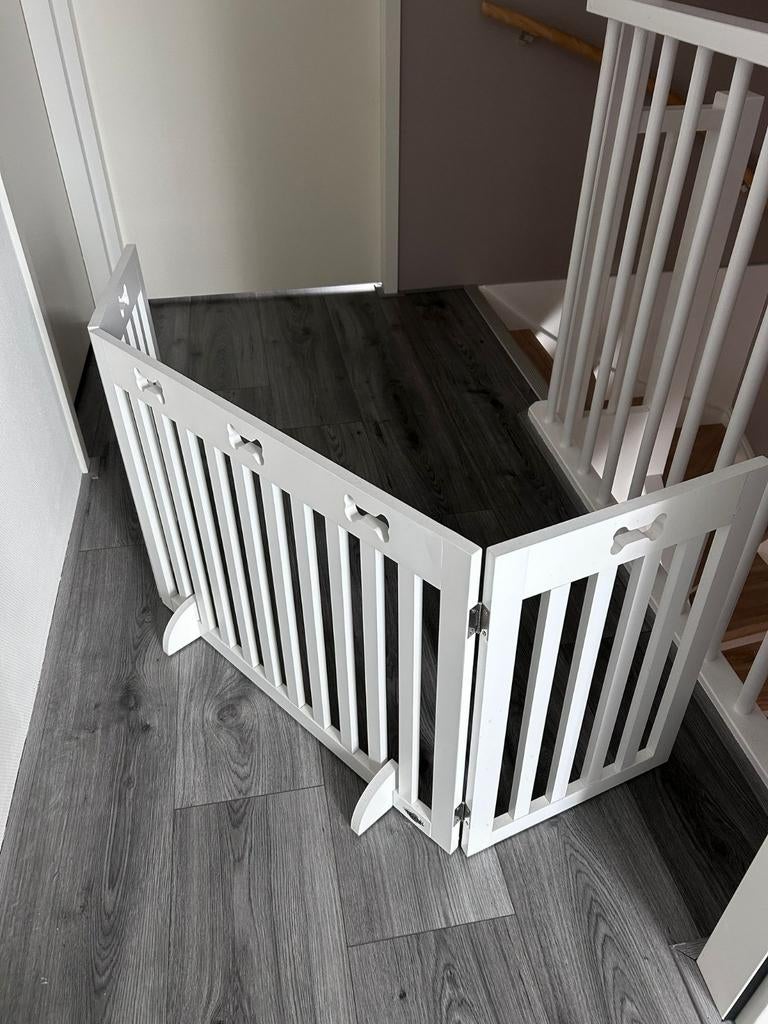 Trixie afsluithek met 3 panelen, Ophalen