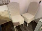 Lloyd Loom stoelen, Ophalen, Wit, Riet of Rotan, Zo goed als nieuw