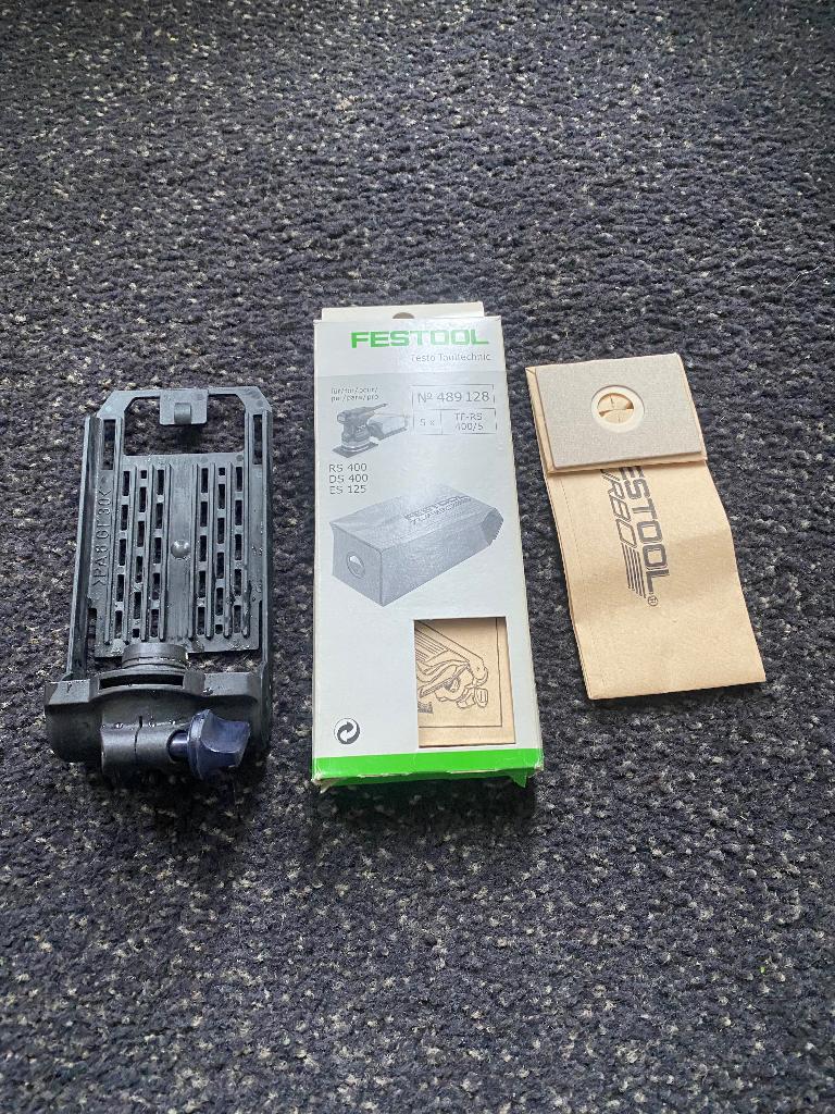 Papierfilter voor turbo-afzuiging met houder. Festool, Ophalen of Verzenden, Nieuw