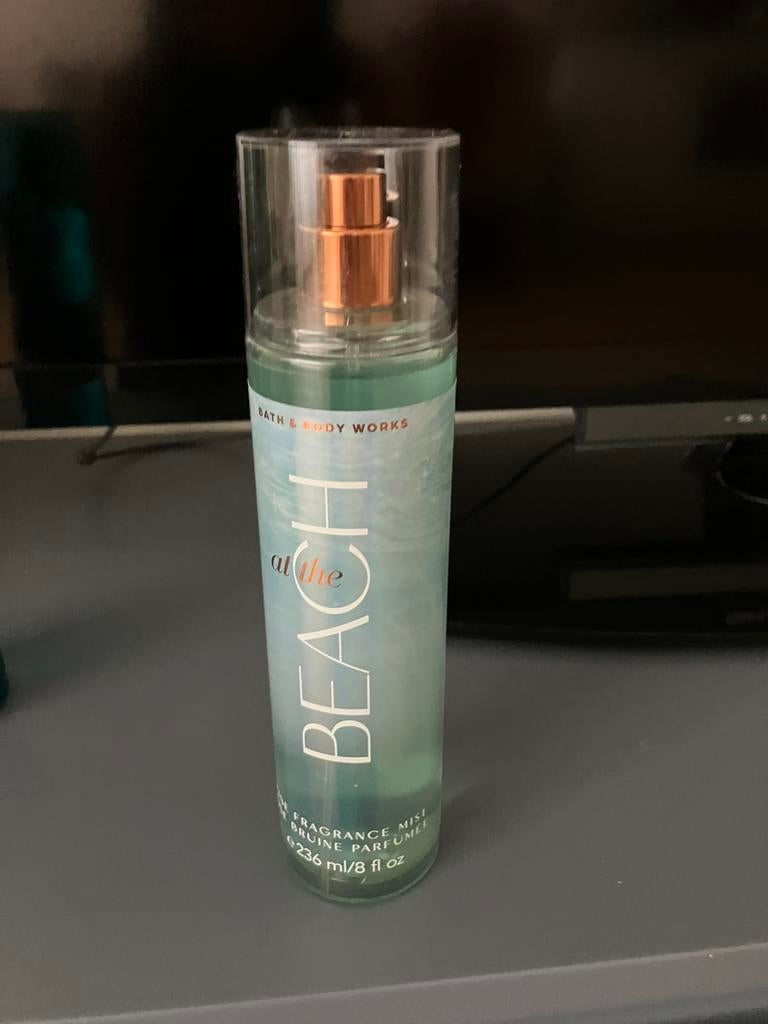 Bodymist bath and bodyworks At the beach, Ophalen of Verzenden, Zo goed als nieuw