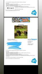 Antwerpen ZOO dierentuin ticket 1x geldig tm 31maart!, Tickets en Kaartjes, Eén persoon, Ticket of Toegangskaart