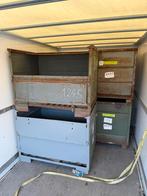 6 stuks metalen bakken/ gitterboxen, Ophalen of Verzenden, 100 cm of meer, 60 cm of meer, Minder dan 35 cm