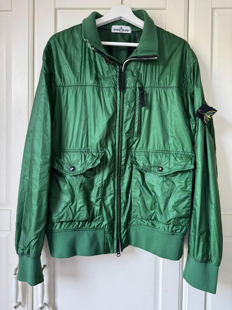 Stone Island Zomerjas XXL valt als XL - Groen, Overige maten, Ophalen of Verzenden, Groen, Stone Island