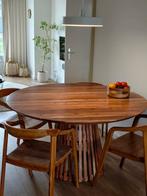 Nous living ronde eettafel 140cm - Hoge Kwaliteit, Huis en Inrichting, Tafels | Eettafels, Ophalen, Rond, Zo goed als nieuw, Overige houtsoorten