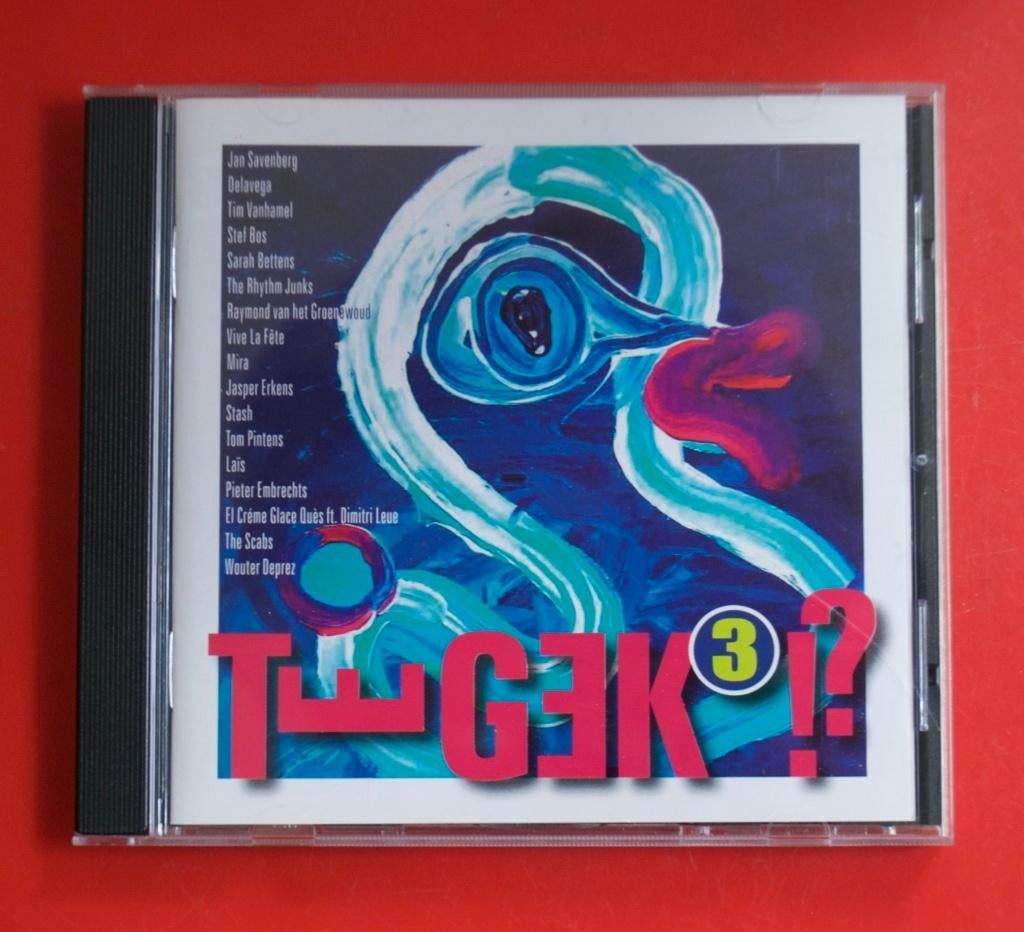 Te gek 3!? met unieke liedjes van Stef Bos, Lais, Mira Scabs, Ophalen of Verzenden, Zo goed als nieuw