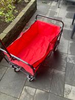 Opvouwbare bolderkar, Ophalen, Opvouwbaar, Gebruikt