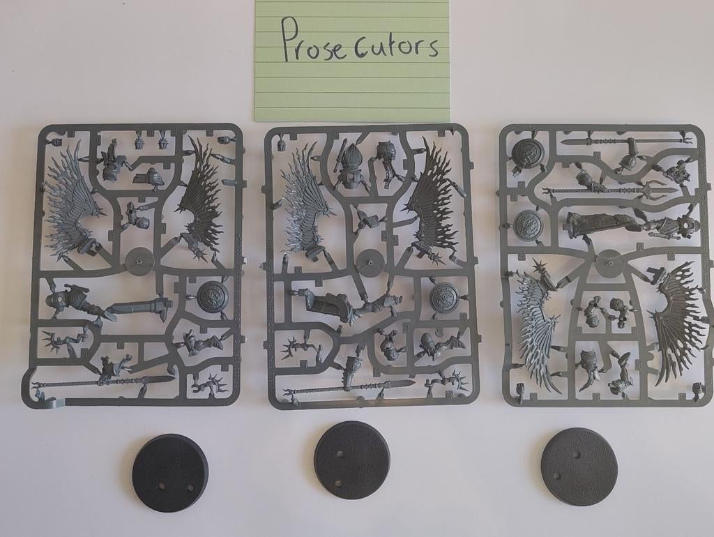 Warhammer AoS Stormcast Prosecutors nieuw op sprue, Hobby en Vrije tijd, Wargaming, Ophalen of Verzenden, Nieuw, Warhammer