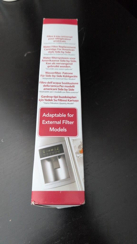 Universeel waterfilter voor Amerikaanse SidebySide koelkast, Witgoed en Apparatuur, Koelkasten en IJskasten, Ophalen, Nieuw