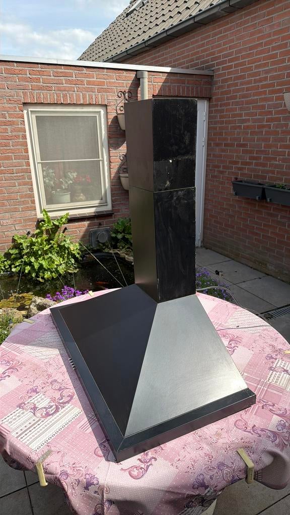 Afzuigkap zwart lengte 88 breedte 46,5, Ophalen, Gebruikt, Afzuiger