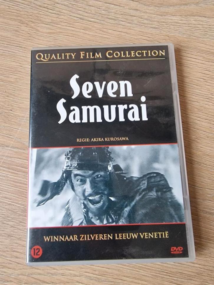 Seven Samurai DVD - Akira Kurosawa - Zilveren Leeuw, Cd's en Dvd's, Dvd's | Overige Dvd's, Gebruikt, Vanaf 12 jaar, Ophalen of Verzenden