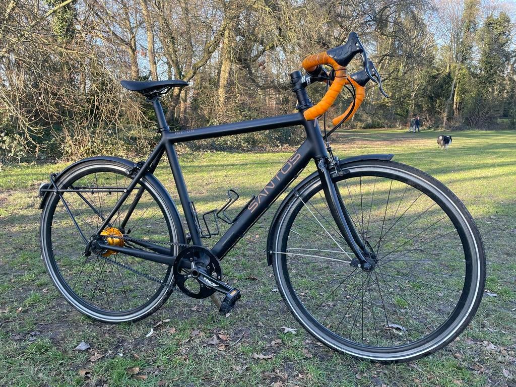 Santos race lite maat L Rohloff, Gebruikt, 10 tot 15 versnellingen, Velgrem, Ophalen