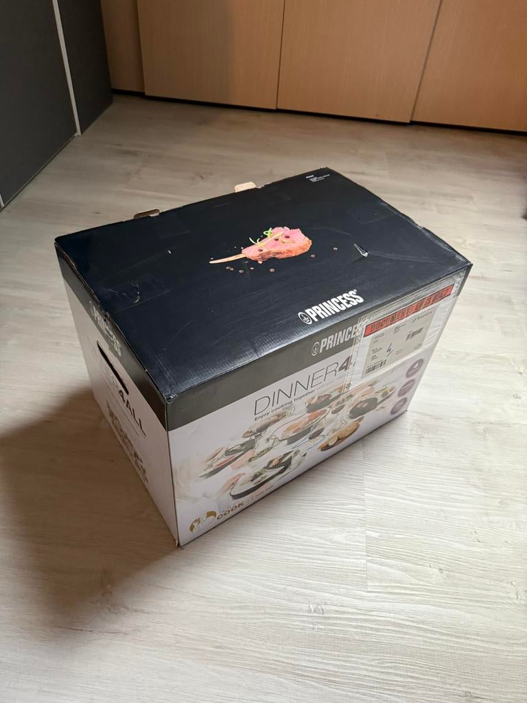 Princess Dinner4All Tafelgrill, Ophalen, Zo goed als nieuw, 4 t/m 7 personen