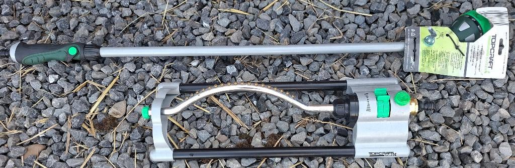 Zwenksproeier+sproeier met verlengstaaf Topcraft, Ophalen of Verzenden, Zo goed als nieuw, Overige typen