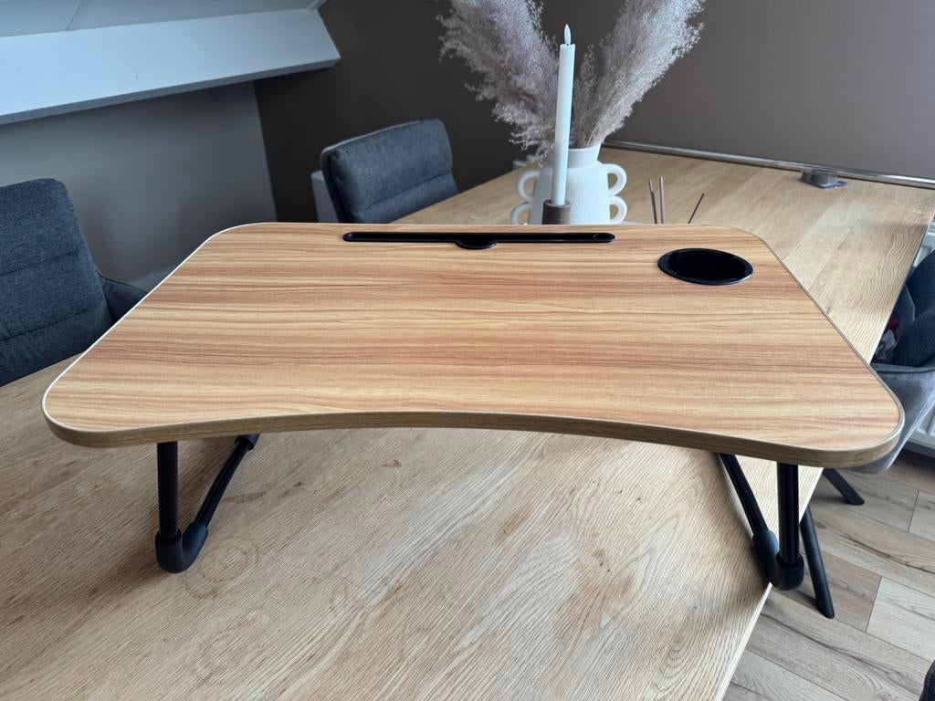Laptoptafel/schoottafel/bedtafel, Ophalen of Verzenden, Zo goed als nieuw