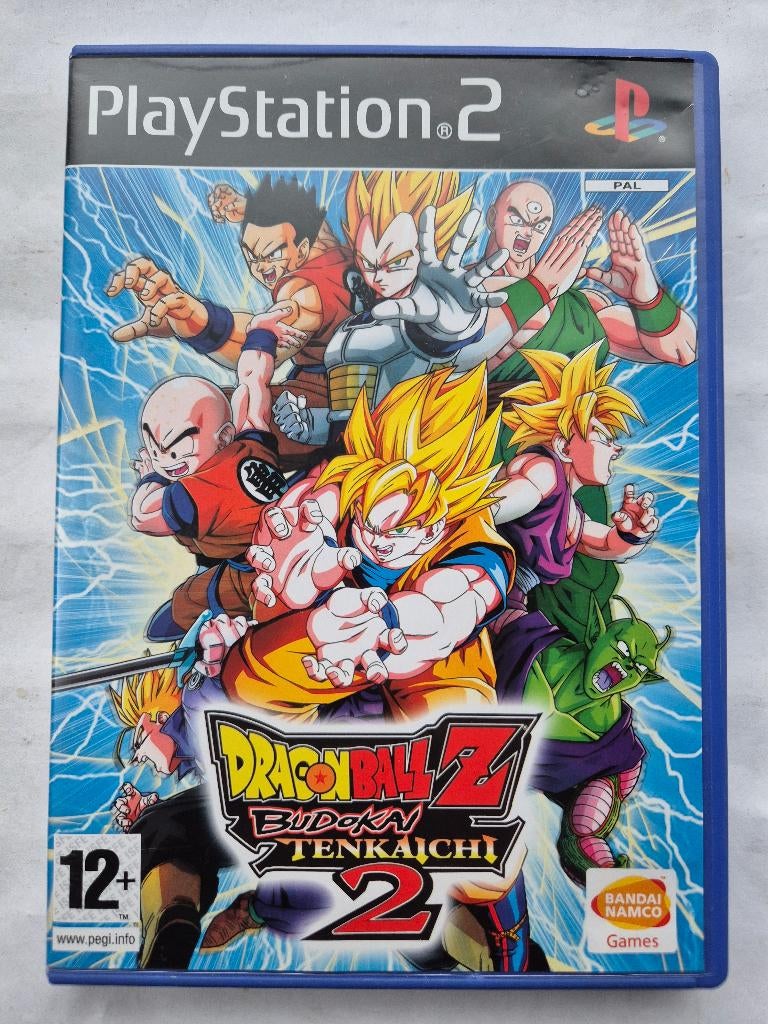 dragon ball z budokai tenkaichi 2, Spelcomputers en Games, Games | Sony PlayStation 2, Gebruikt, Vechten, 1 speler, Ophalen of Verzenden